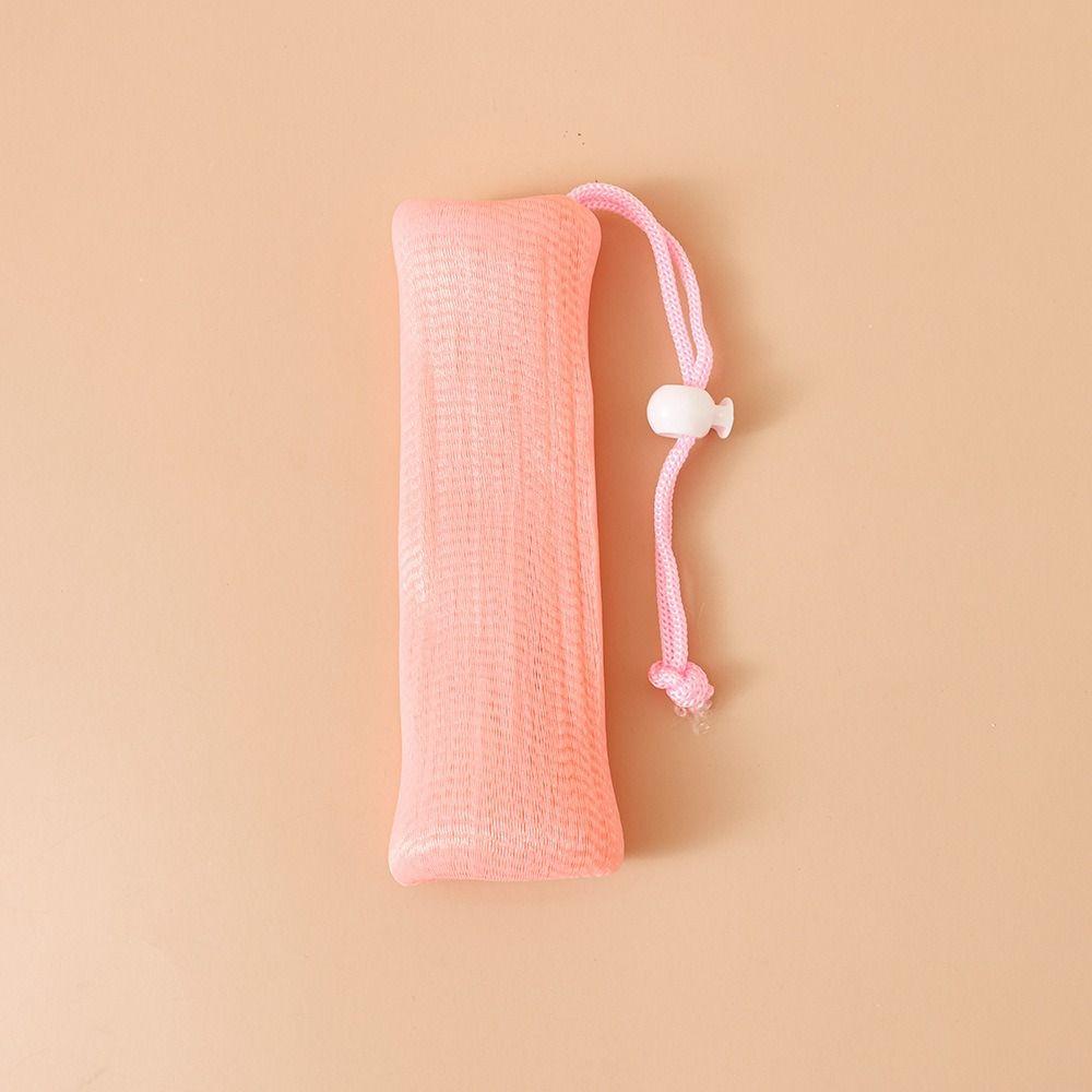 Легко повесить Мешочки для мыла для душа Инструмент для очищения тела и лица Мешочек для мыла На шнурке Вспенивающая сетка