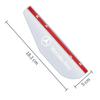 2pcs Car Side Rearview Mirror Guard Cover Rain Eyebrow Covers Stickers For Mercedes Benz G S R C E B A Class GLA GLK E300 S200 TUVWZ1
