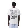 Lacoste Mens Back Print Heavy Cotton T-Shirt