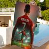 C-Криштиану Р-Роналду C-CR7 Плед из микрофибры Быстросохнущие пляжные полотенца Большой размер с принтом Супервпитывающее полотенце-плед для бассейна