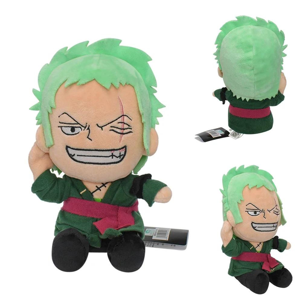 One Piece Original Plush Toy Luffy Chopper Ace Roronoa Zoro Cartoon Anime Cute 8 Inch Stuffed Doll for Kids Xmas Gifts 20CM