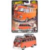 Hot Wheels Boulevard '67 Volkswagen Samba Bus Ride-On Toy Diecast Car, Orange, for Ages 3 and Up, HRT62
