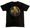 Мужская футболка с графикой из тура Public Image Limited PiL 2012