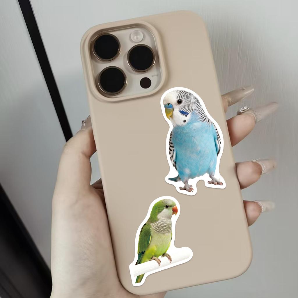 50Pcs/Set Parrot Series 03 Waterproof Stickers DIY Fashion Doodle Decals Stickers