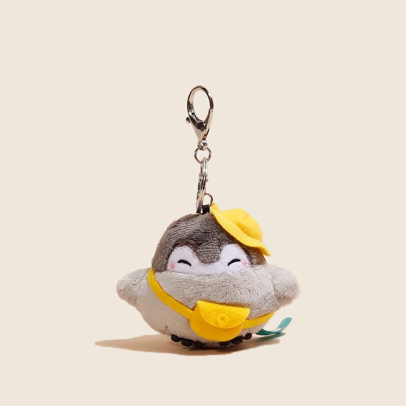 1pc Trendy Plush Duck Penguin Figurine for Women with Cute Charm, Decorative Accessory for Keys, Bags & Backpacks Gift Bag Charm