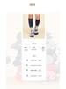 Two Wolves Kids' Winter Knee-High Ski Socks - Terry Bottom, Thick, Sweat-Absorbent, Warm with Christmas Tree Design