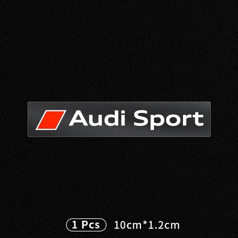 Car logo Interior Sticker Central control Decals Emblem Badge for tt SPORT A1 A3 A4 A5 A6 A7 Q3 Q5 Q7 RS3 RS4 RS5 S3 S4 S5 S7