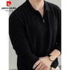 Pierre Cardin Men's Merino Wool Knit Polo Sweater