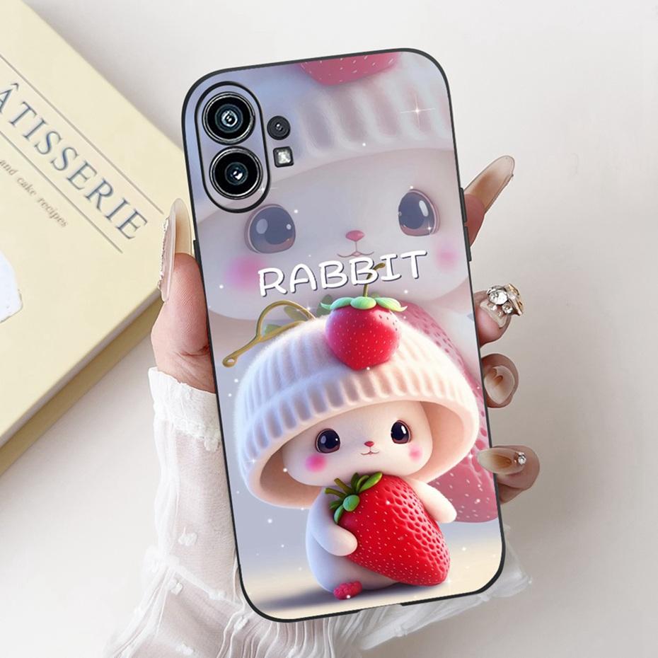 Модный Чехол-Картина Для Nothing Phone (1) Черный Мягкий Силиконовый Чехол Для Nothing Phone One Phone1 Чехлы Бамперы