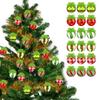 6CM Christmas Ball Set (18 Pieces) - Christmas Scene Decorations, Christmas Tree Balls