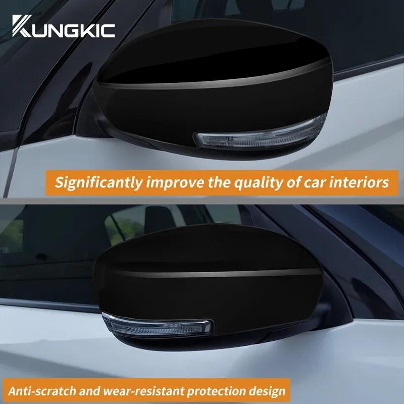 Carbon Fiber Style Car Rearview Mirror ABS Cover For Suzuki SWIFT 2017 2018 2024 2025 2026 Accessories