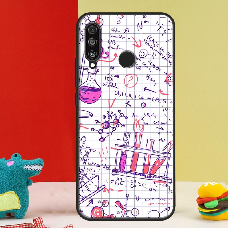 Химическая лаборатория Для Huawei Nova 5T 9 10 SE 12i 12s 11i Y91 Y90 Y60 Y70 Y72 Y61 P60 P30 Pro P20 P40 Lite Чехол