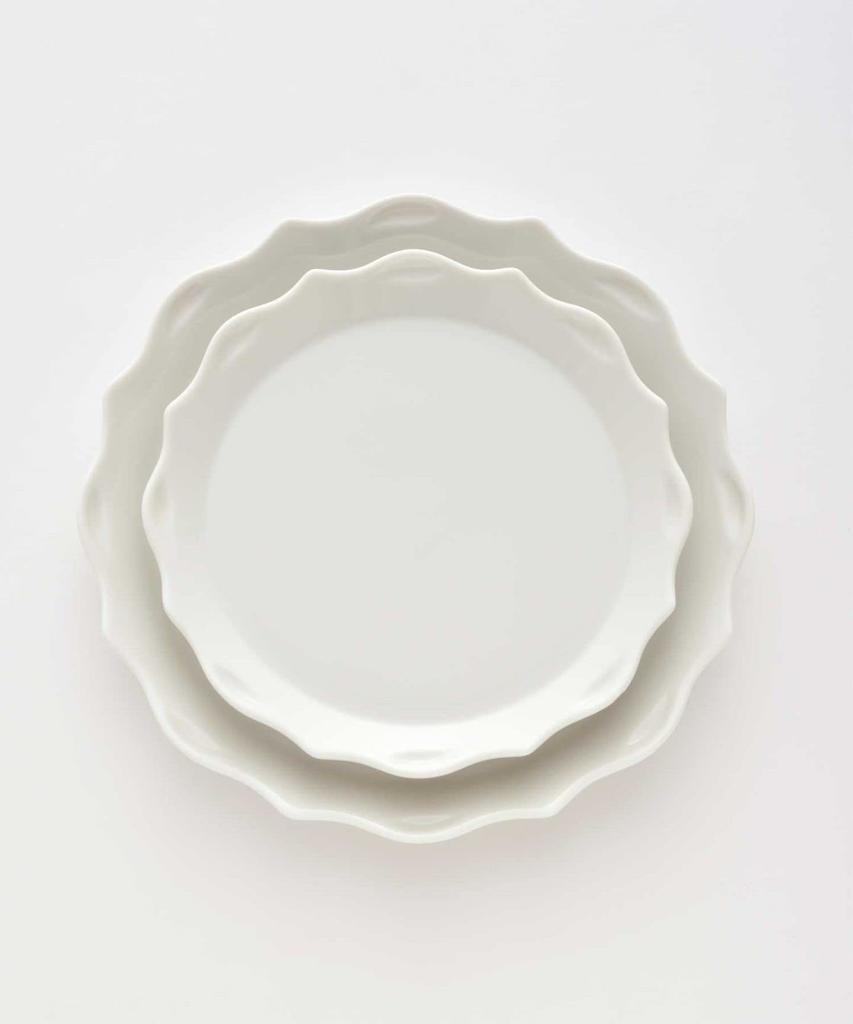 BRUNO FLOWER Plate Set 21 White No Size BHK292-WH
