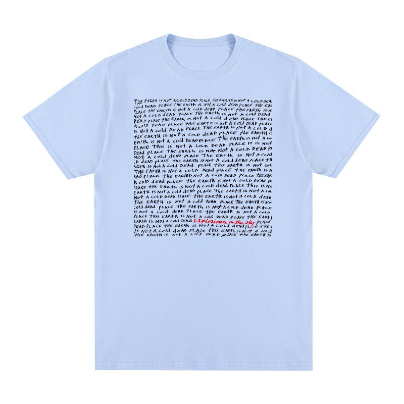 Explosions In the Sky Vintage T-shirt Post-rock Band Alternative Indie Cotton Men T Shirt New Tee Tshirt Womens Tops