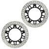 Для Suzuki AN400 2003-2015 AN650 2004-2009 AN250 Burgman 250 Skywave250 03-09 2ШТ Мотоцикл Передний Левый Правый Тормозные Диски Роторы