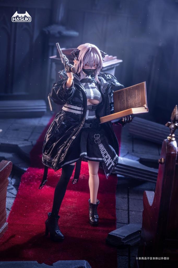 Haski Pocket Art Series PA009 Succubus Sister Friede Standard Approximately 155mm Tall the Top of the Scale Action Figure Made of and Fabric Edition,