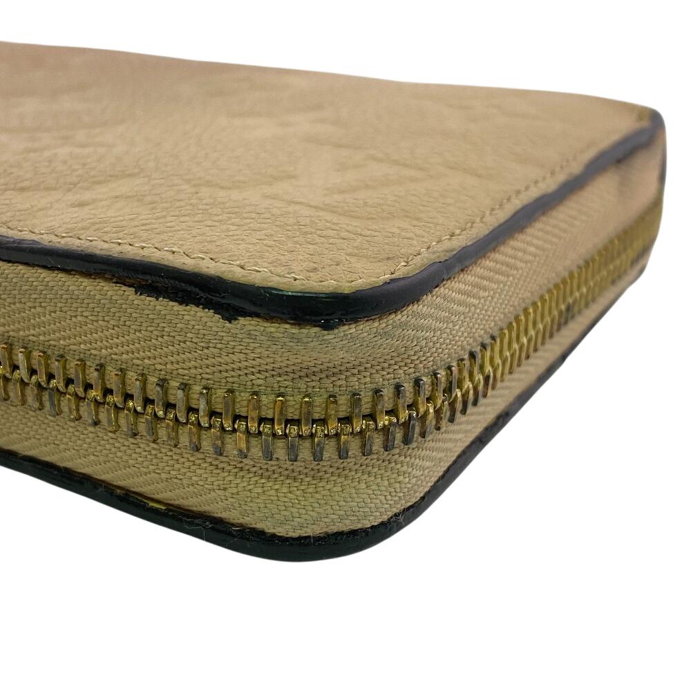 Louis Vuitton M69034 Кошелек на молнии с монограммой Unplant Monogram Ann Platt Zippy кошелек Сумка-кошелек бежевый Monogram Ann Platt Б/у