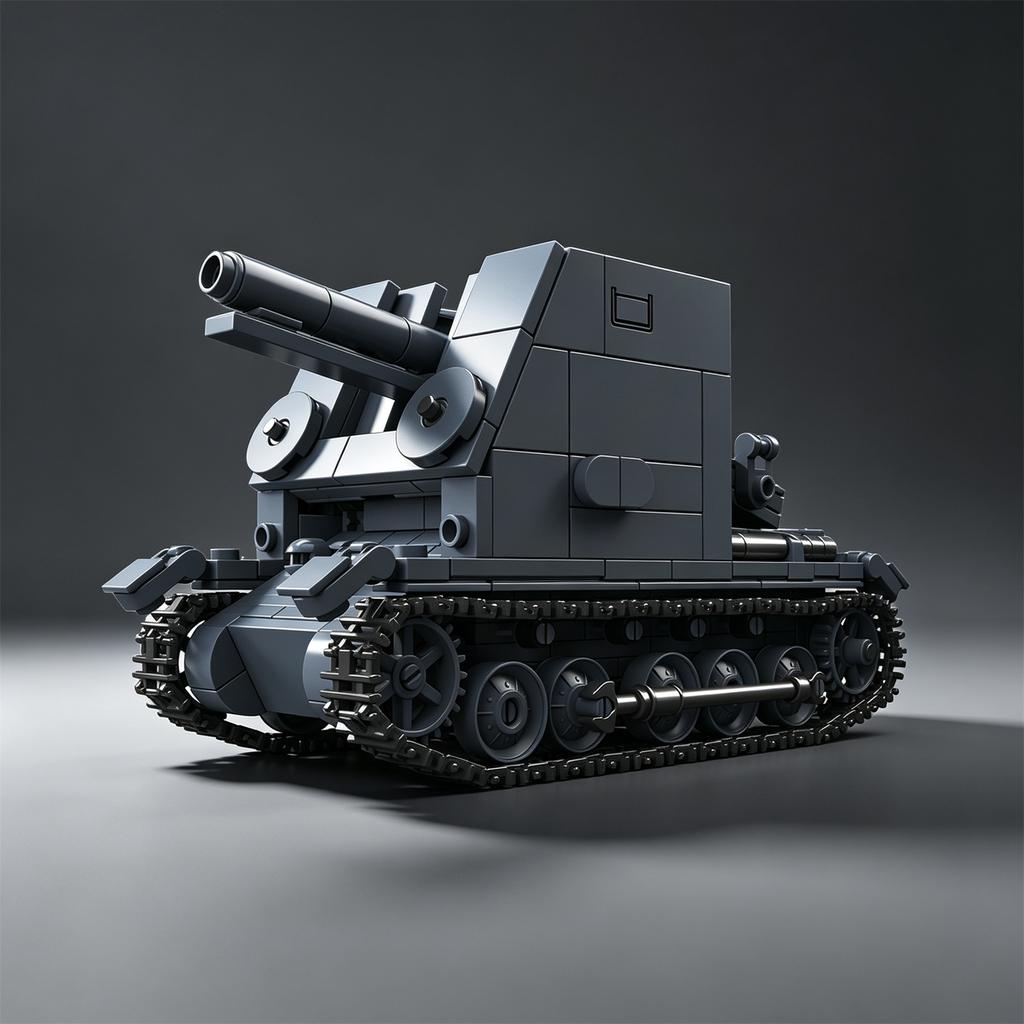 T26E4 Super Pershing Tank Building Block Model Kit, MOC Armored Vehicle, M26 Heavy Tank Display Model