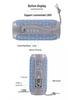 Портативная беспроводная Bluetooth-колонка TG117 с сабвуфером, слотом для карты и функцией прямой трансляции K-song для использования на открытом воздухе
