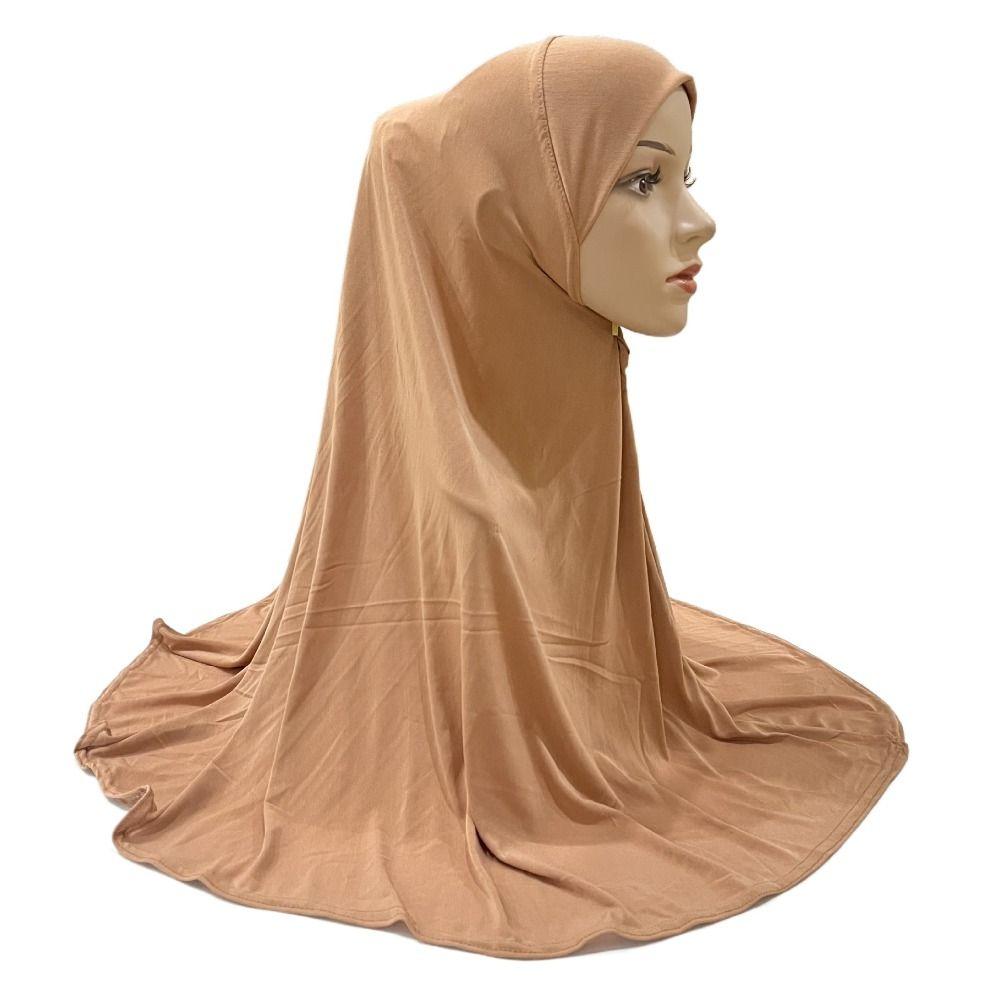 Полный мусульманский платок хиджаб внутренние шапки исламский нижний платок мягкий мусульманский хиджаб шарф шапки женские