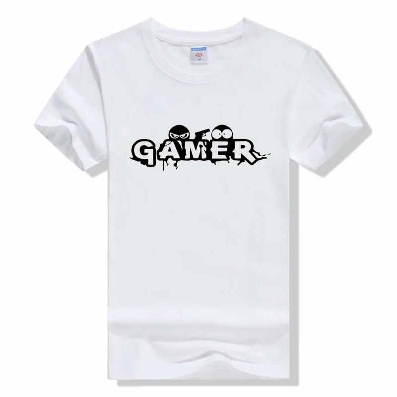 Summer Game Zone Loading Print T Shirt Cotton Game Zone Loading   Graphic Sporty T-shirts Tee Streetwear T shirts
