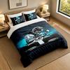 3Pcs Bedding SetLewis Hamilton Soft Bed Sheet and Two Pillowcases Home Bedroom Decor