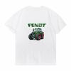Мужская повседневная футболка с коротким рукавом Fendt Сельскохозяйственные тракторы Мужская классика Хлопковая футболка Мужская летняя модная футболка