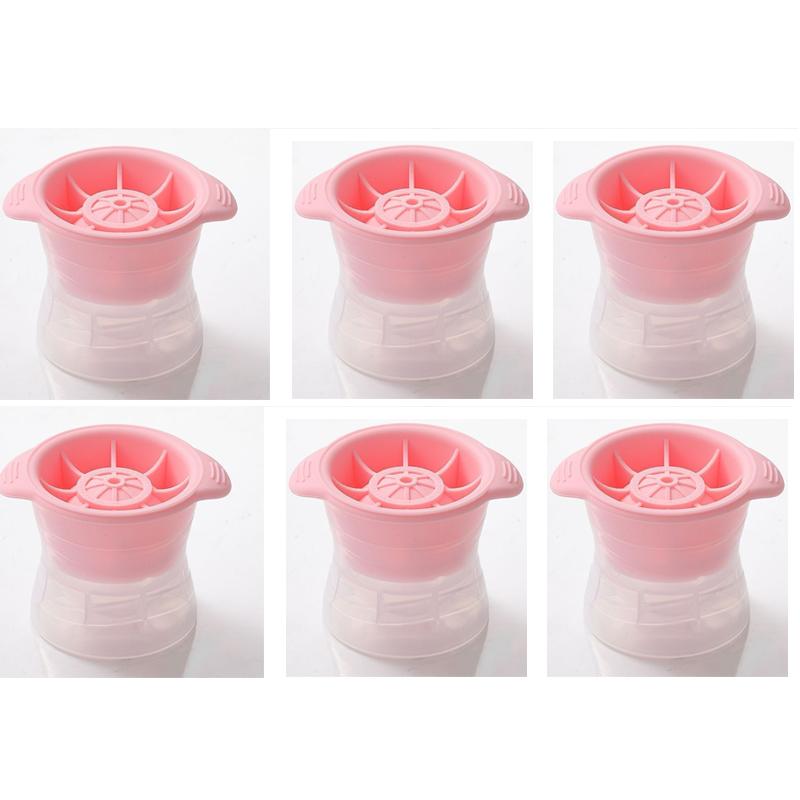 Силиконовая форма для хоккейного кубика, решетка для льда, круглая коробка для льда, пищевой силиконовый шарик для виски, льдогенератор для домашнего бара, кухонные принадлежности