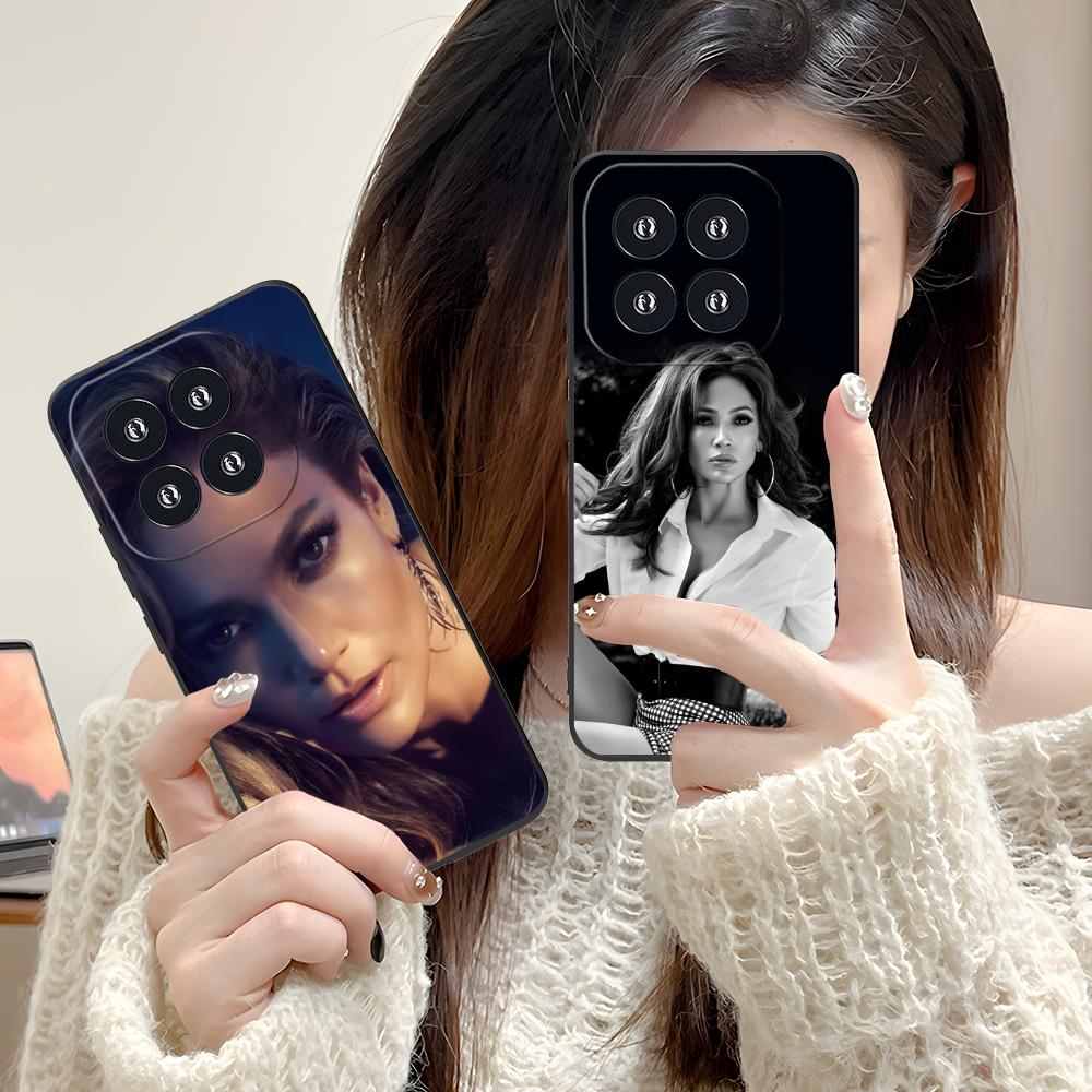 Чехол для мобильного телефона Jennifer Lopez для Xiaomi 15 14 13 12 Mi 11 T Ultra Lite Pro S X 5G Цветная печать Чехол Роскошный Красивый