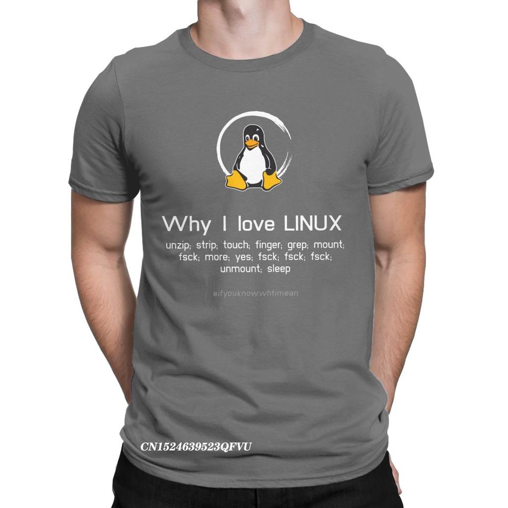Мужская футболка Tux Linux Penguin, одежда из хлопка премиум-класса, футболки Harajuku Manga, эстетичные футболки Camisas