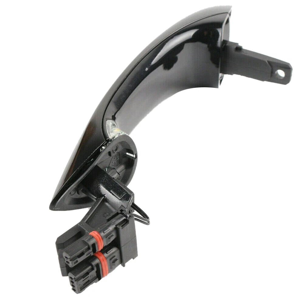 Для BMW 5 6 7 Серии F07 F10 F11 F06 F12 F13 F01 F02 4X Черный Внешний Наружный Комплект Ручек Двери с Комфортным Доступом 51217231931