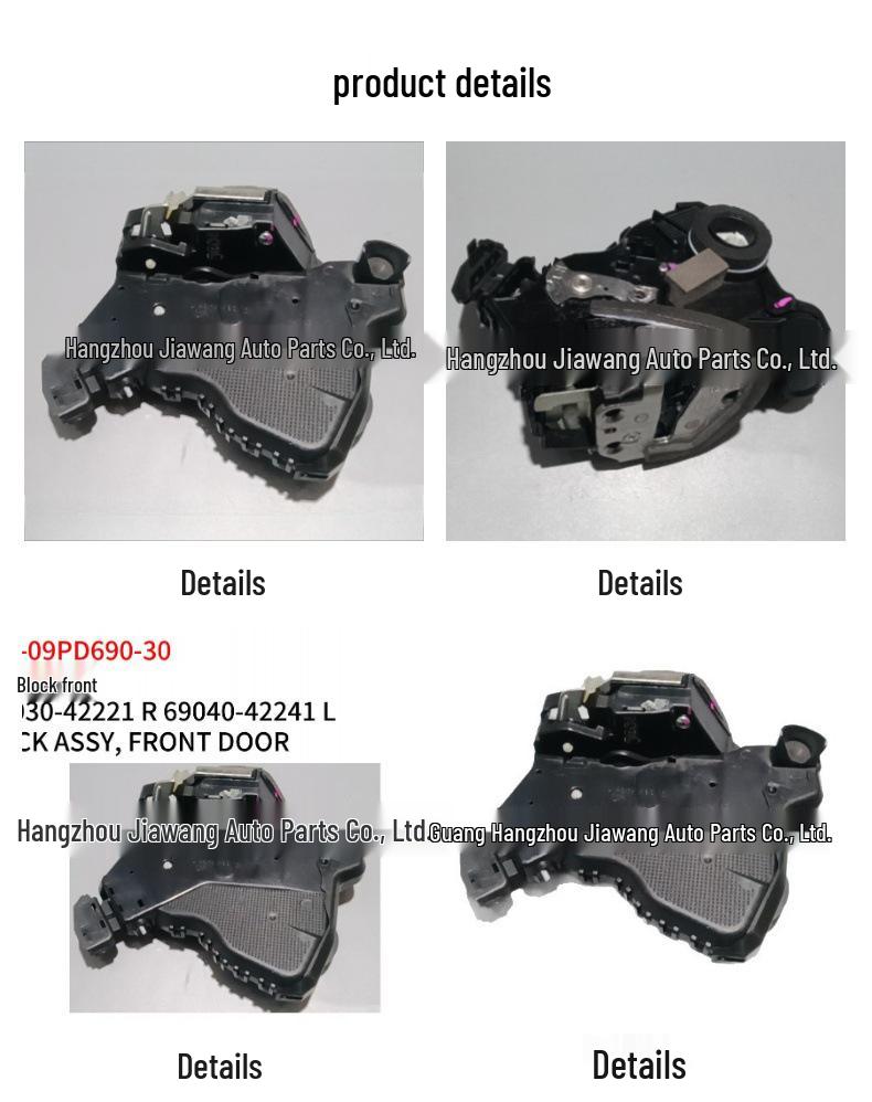 Toyota 2009 Prado Front Door Lock Actuator (R: 69030-42221, L: 69040-42241)