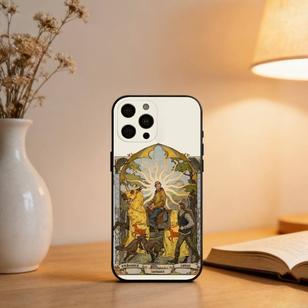 KCD Kingdom Come Deliverance Phone Case For iPhone 17,16,15,14,13,12,11 Plus,Pro Max,XS,Soft Silicone Black Cover