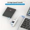 USB C HUB 3.0 Type C удлинитель 4 порта разветвитель адаптер OTG док-станция для телефона Macbook Pro 13 15 Air ПК ноутбук компьютер концентратор