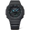 Casio Мужские кварцевые часы GA-2100-1A2 из смолы, водонепроницаемые 200 м, ударопрочные, цифровые