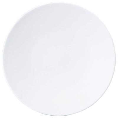NARUMI Plate Styles COOL COUPE 19 см, белая, простая, стильная, плоская тарелка, подходит для разогрева в микроволновой печи, можно мыть в посудомоечной машине 51326-5617
