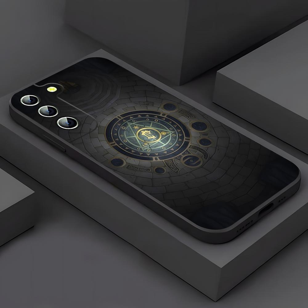 Чехол для телефона W-World Of W-Warcraft W-Wow для Samsung S25 Ultra S24 S22 S23 S20 Fe S21 Plus A54 A34 A16 A53 Задняя крышка