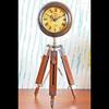 (15 Inches) Antique Nautical Art Tripod Antique Wooden Wall Clock
