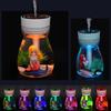 Xiaomi Мини портативный увлажнитель воздуха Mermaid Landscape USB распылитель тумана диффузор арома масла с 7 цветами легкий бытовой очиститель воздуха