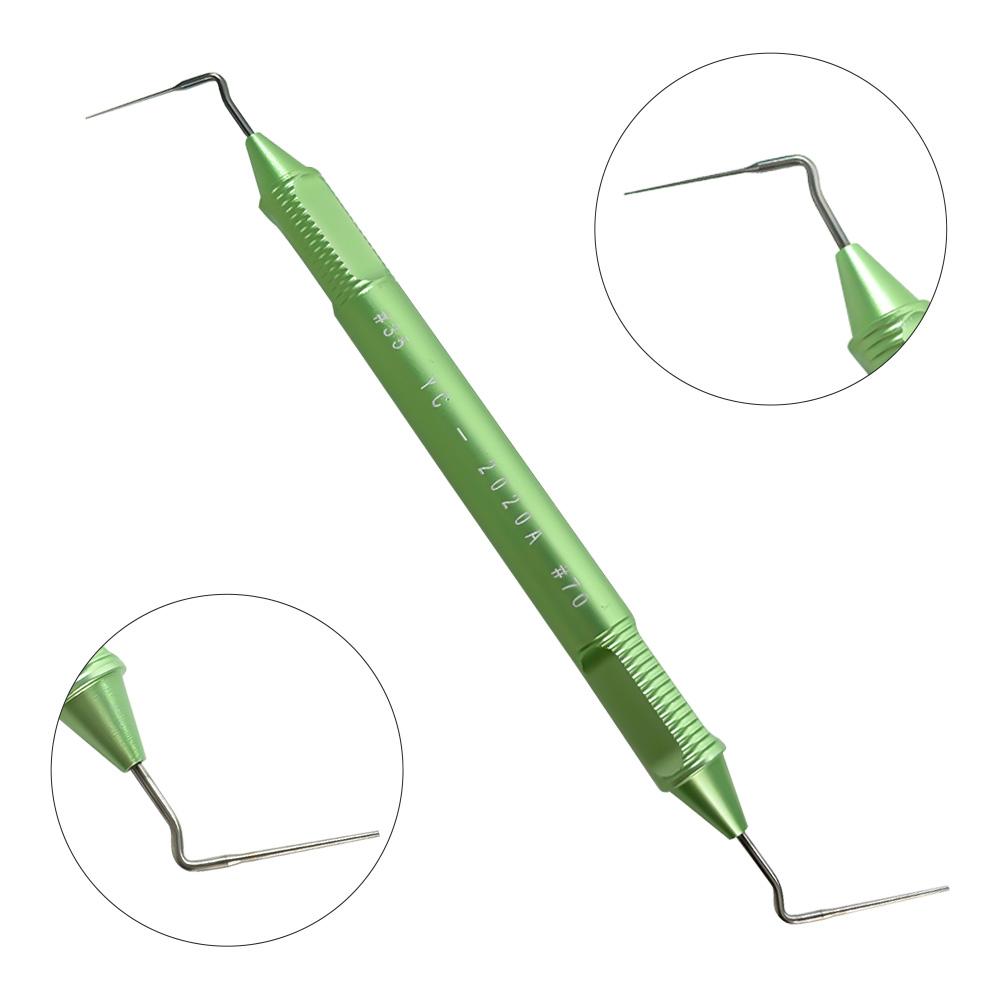 1 шт. NICEDEN Стоматологический эндодонтический ручной плаггер Бьюкенена Инструмент для пломбирования NITI наконечник #0 #1 #2 Эндодонтический стоматолог Стоматологические инструменты