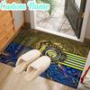 Custom Name Al Nassr Football Club Crest Rug Office Rug Chair Mat Non Slip Carpet Rugs for Bedrooms Dining Room Living Room Home Decor gifts