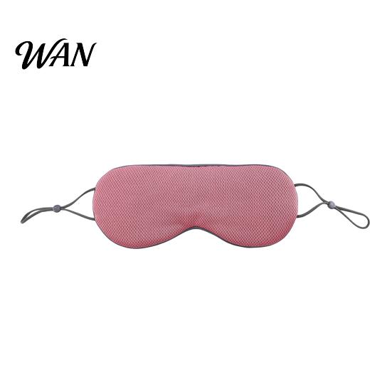 Breathable Sleep Cover Double-sided Eye Mask with Adjustable Ear Straps Men Women Light Portable Blocking Travel Naps Sleeping Blackout Blindfold