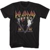 2026 Хард-рок группа Def Leppard Классический Постер Графический Принт Футболки Мужские Женские Модные Аксессуары Футболки Повседневные Свободные Топы