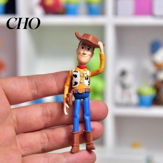 Unisex Car Keychain Pendant, Woody Buzz Lightyear Air Freshener, Aromatherapy Polyvinyl Chloride Vent Clip Accessory for Toy Fan Gift Toy-Story
