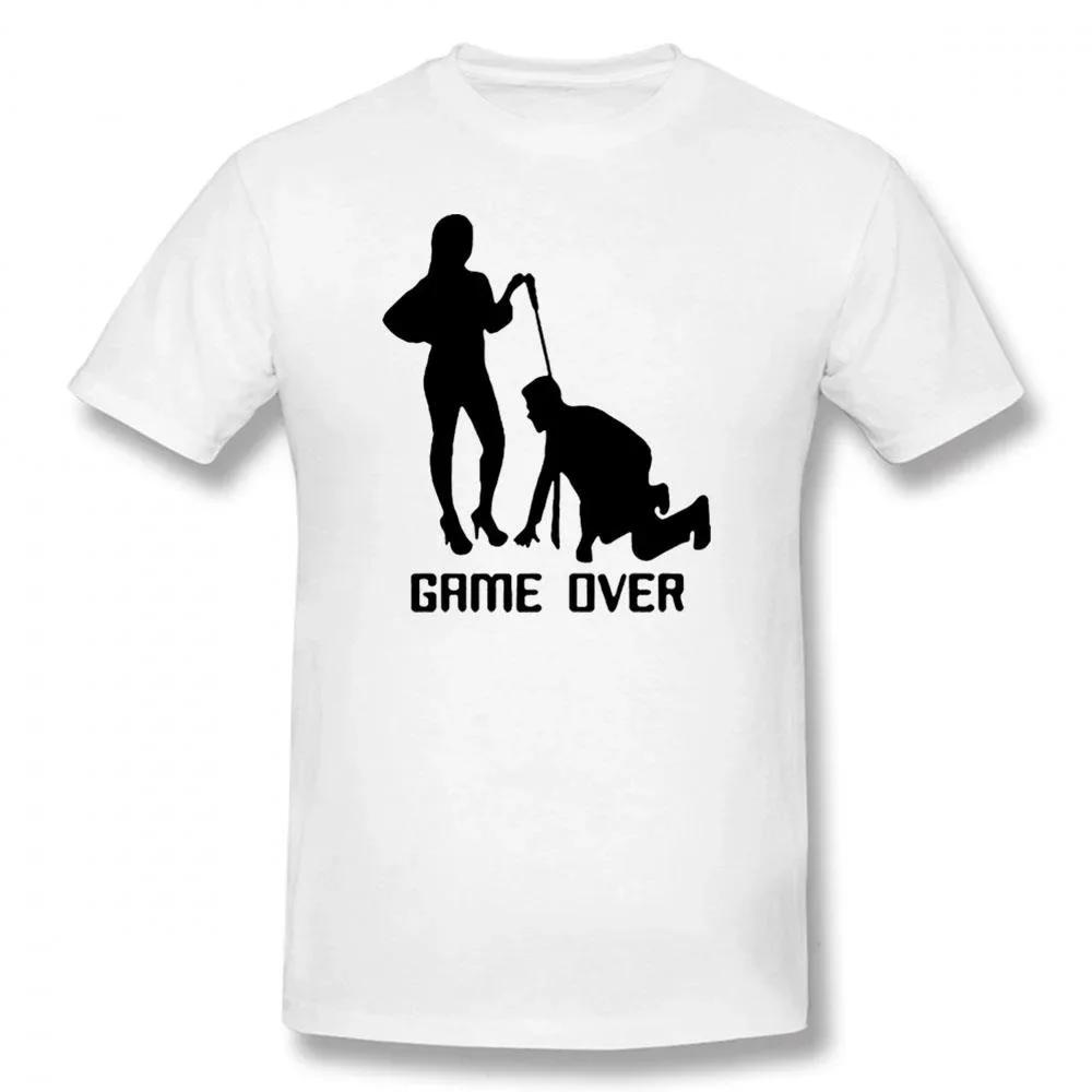 Game Over Bride Groom Single Party Tshirt Fun Tshirt Womens Clothing Short Sleeve Camo Tshirt