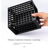 96 Holes Paint Brush Holder Square Holds Up Storage Organizer Pencil Stand  Artists Art