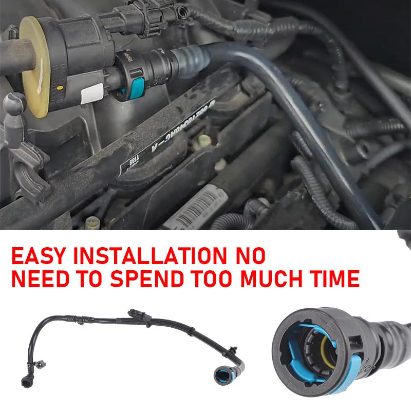 68250915AD Black Front Purge Valve Pipe Hose For Dodge Durango Jeep Grand Cherokee 2016 2017 2018 Replacement Accessories