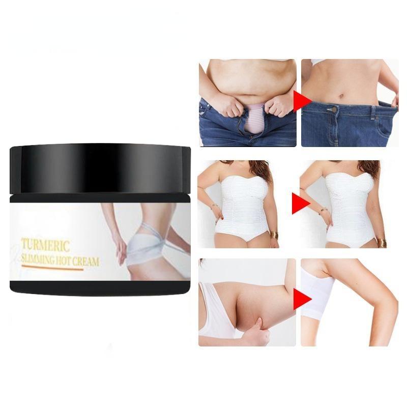 Крем для похудения. Укрепляющий кожу крем для похудения с куркумой.
