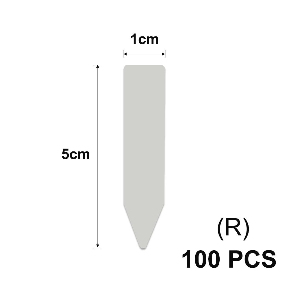 Высокие белые бирки для садовых растений в горшках, водонепроницаемые, устойчивые к ультрафиолетовому излучению, этикетки для теплиц, цветов, овощей, трав, маркеры для вывесок