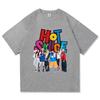 BabyMonster Hot Sauce T Shirt 2026 New Song Fashion Retro Menwomen Clothing Vintage Harajuku High Quality Tops Cotton Tshirts